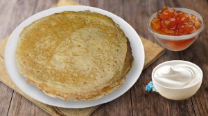 Нежные Блины Без Муки и Сахара.