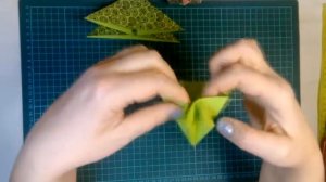 Новогодний шар 2. Как сделать новогодний шар из 2 листов бумаги.