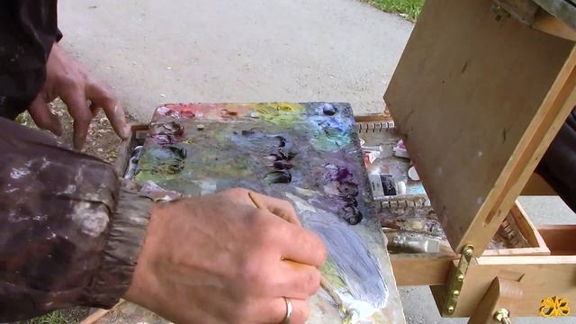 Яблони в цвету. История одной картины 3