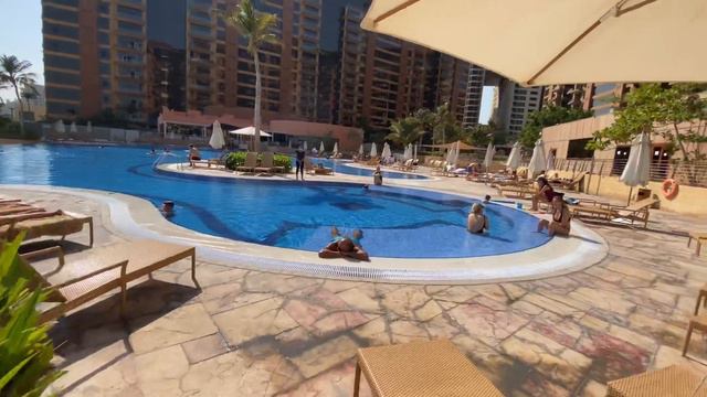 #dubai #ThePalm Andaz Dubai The Palm | outdoor pool 🏊♀️ and beach 🏖 | hotel video tour. смотреть онлайн