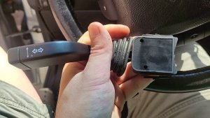 How to replace Indicator switch on OPEL VAUXHALL ASTRA Zafira Vectra / High Beam Indicator switch