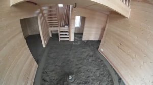 монтаж тёплого пола в каркасном доме со стяжкой