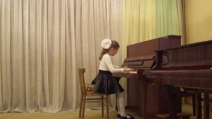 Валерия Лункова, 2 класс. К. Черни Этюд 69 соч. 599