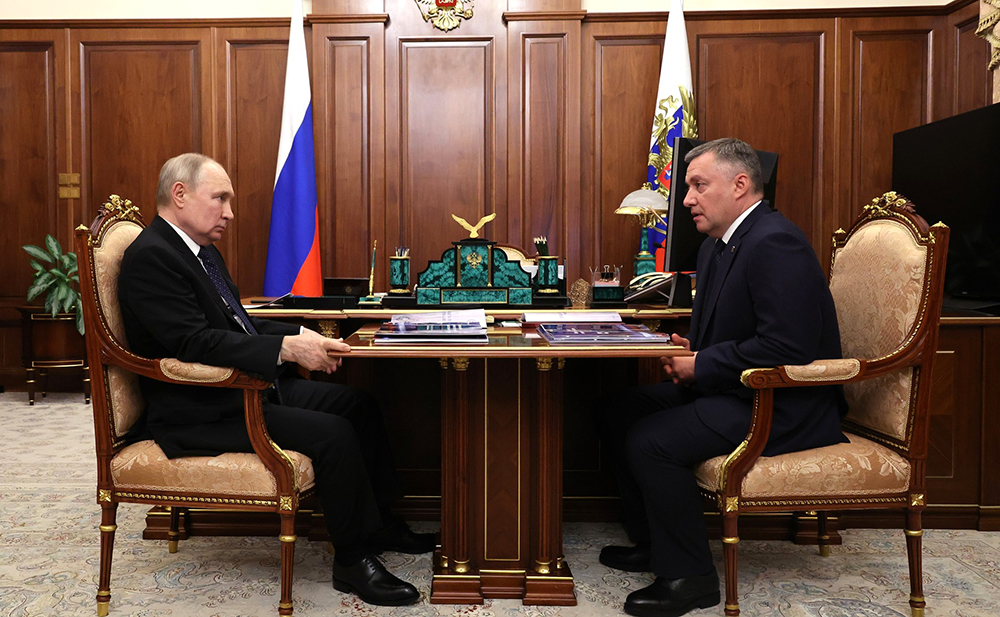 Путин передал привет участвующим в СВО сибирякам / События на ТВЦ
