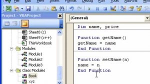 Class Modules in Excel