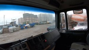 Химчистка салона грузовика,установил ламбрекены!