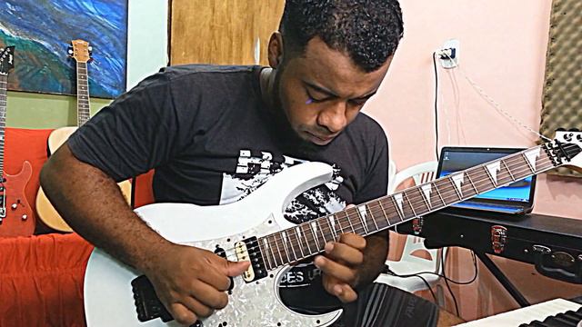 Time And Time Again (By Andy James) Karsena Albar - Guitar Ibanez RG Series 350DX смотреть онлайн