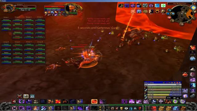 WoW Vanilla MC40 Third Boss Fight - Gehennas Solo Multiboxing 1.12.1 (old vg core) смотреть онлайн