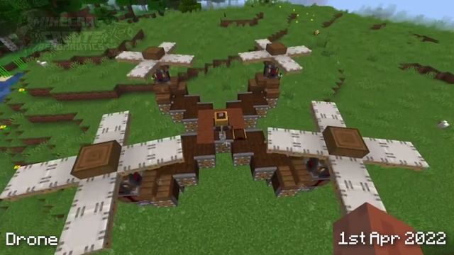Drone in Minecraft - Create Aeronautics Devlog смотреть онлайн