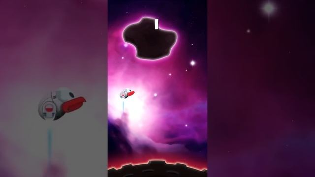 Thrusty Bird Endless Asteroids gameplay demo