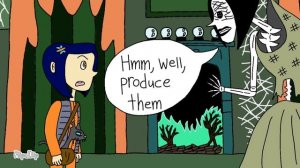 What happen if Coraline lose short film series #2: Lose the game from Beldam