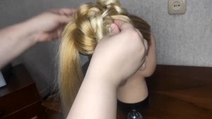 Это ЛЕГКО! Причёска "Пучок из роз" при помощи бублика для волос •ВИДЕО 49•