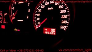 "COMFORT LIGHT" Пересвет/тюнинг приборных панелей. Subaru IMPREZA