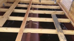 Строительство бани на воде. Плавбаня