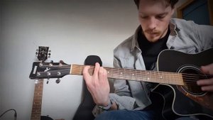 Yamaha FX370C Acoustic Guitar Demo