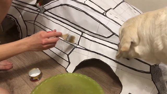 Машина из папье-маше смотреть онлайн