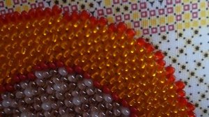 Вышивка бисером иконы от "Русской искусницы". Начало новой работы.