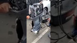 Мотор лодочный 2 х тактный Yamaha 40 veos