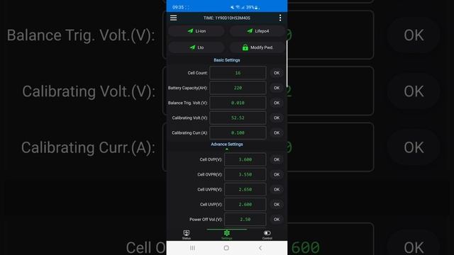 JK BMS-Setari si explicatii meniu смотреть онлайн