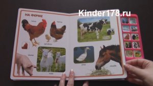 Детская музыкальная книга "Природа" Блестящие книжки. Азбукварик. Видео-обзор