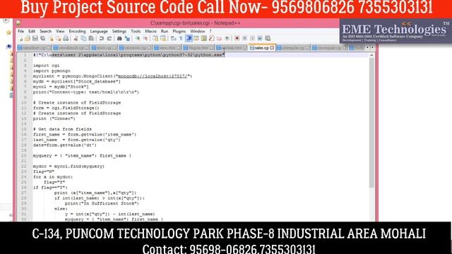 How to Make a Inventory Management System Project in Python (CGI) | Download Project Source Code