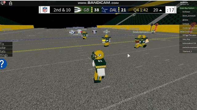 играем в игру (Roblox) #2 Американськый футбол! смотреть онлайн