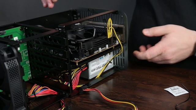 Сервер для дома на intel i3 10100 и MSI H510i смотреть онлайн