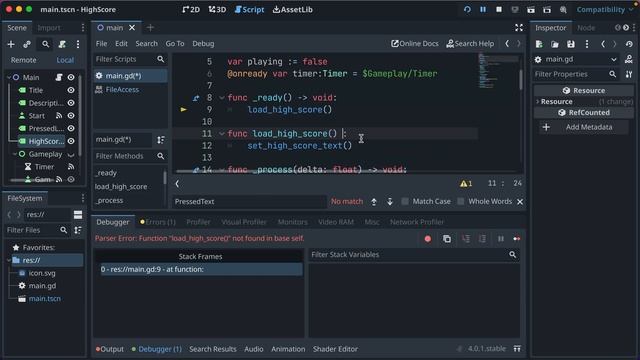 Saving and Loading Game Data in Godot 4 смотреть онлайн