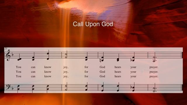 Call Upon God - an original hymn смотреть онлайн