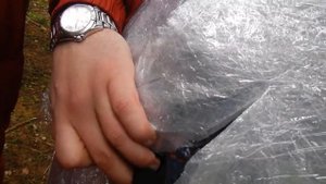 Нож Spyderco Police (full serrated)тест на поражающую способность. Проект Чистота. Свинипух.