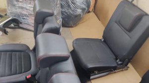 Сиденья Аутлендер 3 Black комбинированный 7 мест