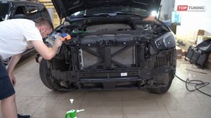 Защита Mercedes Benz GLE V167 с пробегом на 10 лет!