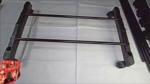 UNBOXING : ADJUSTABLE DOUBLE POLE TELESCOPIC CLOTHES RACK