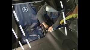 Как снять среднюю консоль Mercedes-Benz W164 ML GL How to remove the middle console