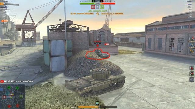 T34 H-Combat • Tiger I Baron • WoT Blitz *SR смотреть онлайн