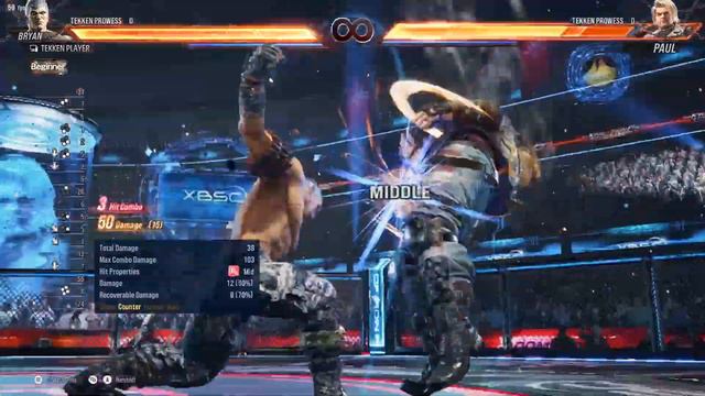 Tekken 8 - Bryan Fury Combos (Most Stylish + High Damage) Beta CNT смотреть онлайн