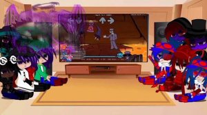 FNF react to Hypno Lullaby V2 Full parts || FRIDAY NIGHT FUNKIN