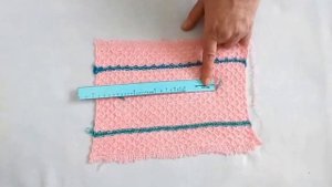 Как определить плотность вязания калибровочной линейкой