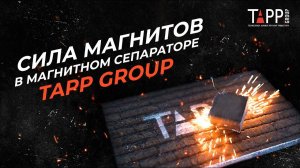 Сила магнитов в магнитных сепараторах TAPP Group