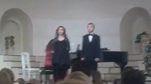 Струве Янтарный вальс.дуэт