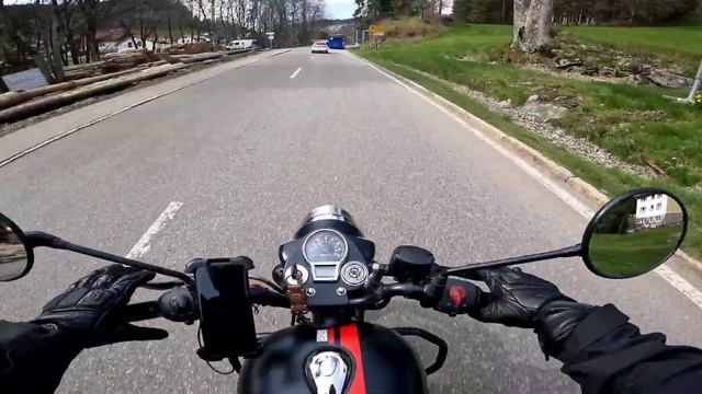 Royal Enfield Classic 350|The Black Forest Road Trip-Triberg,Germany🇩🇪