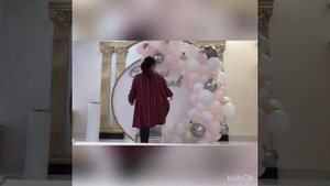 Как собрать круглую фотозону