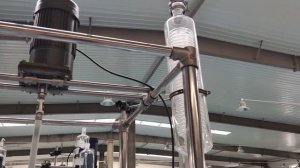 Двухэтажный стеклянный реактор 150L