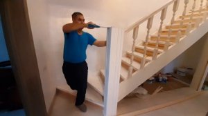 красить лестницу