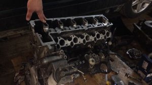 Поставили головку от Мерседес на Истану (Кайрон)