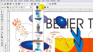 Use of Bezier Tool, Free Hand tool, Artistic Media Tool, and dimensions tools..