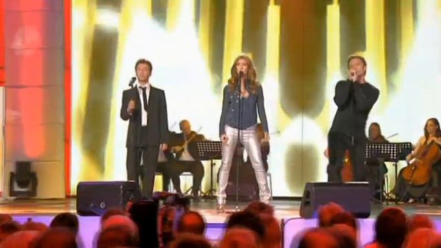 The Show Must Go On Celine Dion Christophe Maé, David Hallyday смотреть онлайн