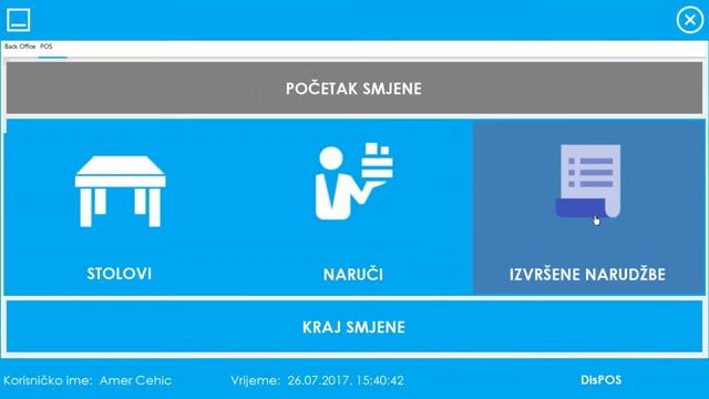 POS Restoran C#/MS SQL