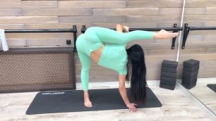 Stretching and Gymnastics training for Legs _ Contortion _ Yoga stretch Legs _ Flexibility.