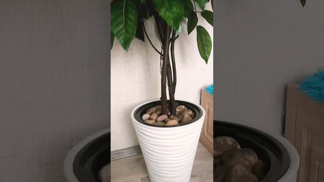 Искусственное дерево "Манго". #tree #houseplant #искусственный #манго#декор